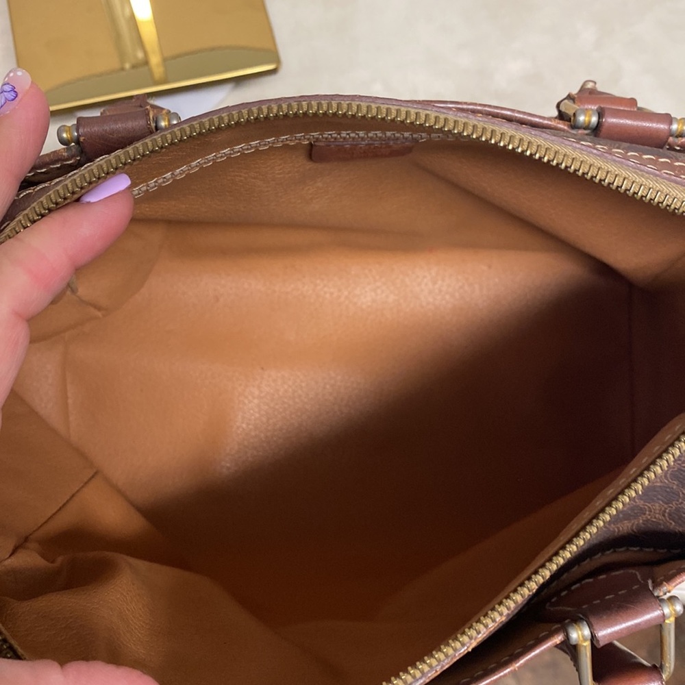 Celine Authentic Triomphe Macadam Bag - Picture 10 of 16